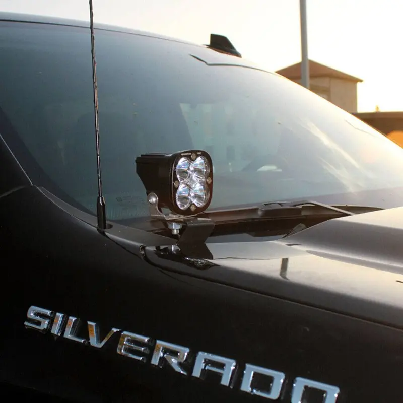 Baja Designs Squadron Sport A-Pillar Clear Spot Light For 19-21 Silverado 1500 1