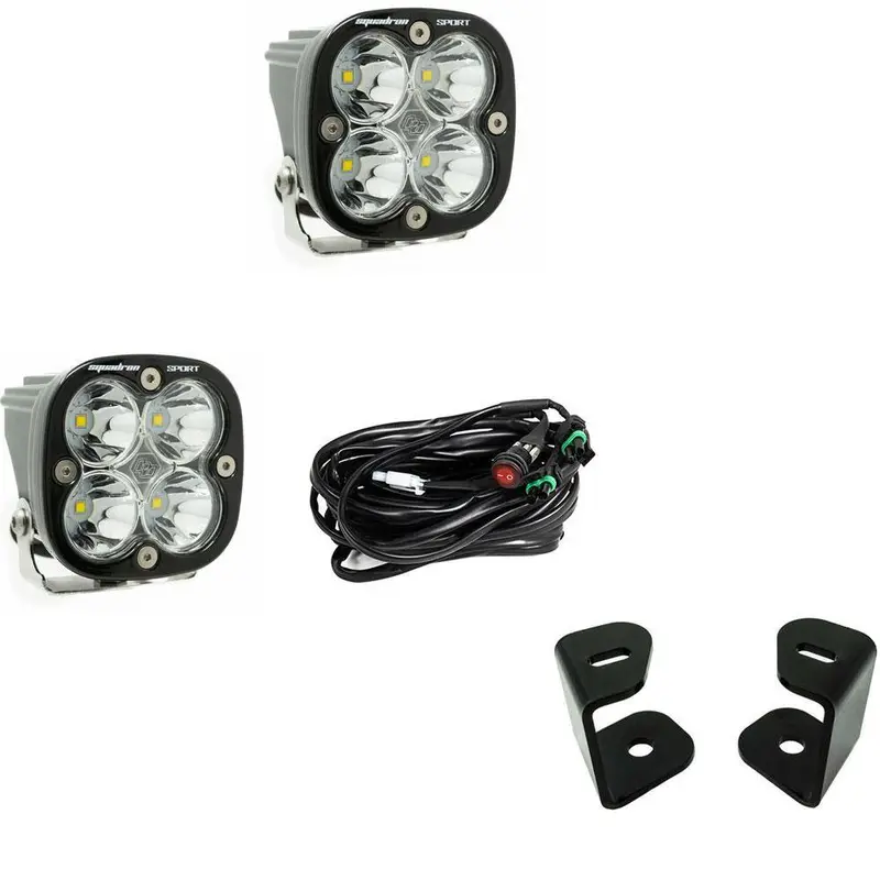 Baja Designs Squadron Sport A-Pillar Led Light Kit For Dodge Ram 1500 2009-2019 1
