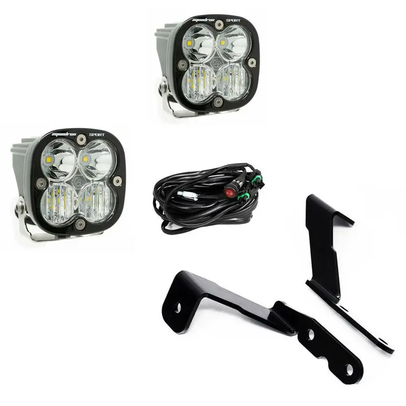 Baja Designs Squadron Sport A-Pillar Light Kit For 07-13 Gm 1500/2500/3500 1