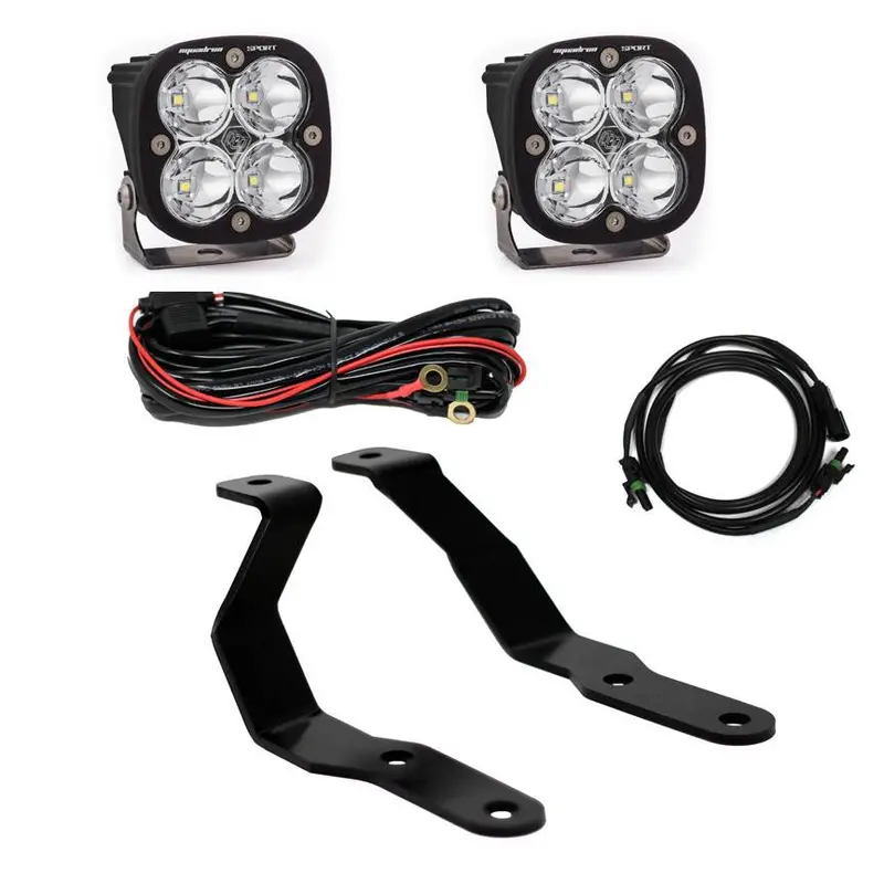 Baja Designs Squadron Sport A-Pillar Light Kit For 2019-2023 Ford Ranger 1