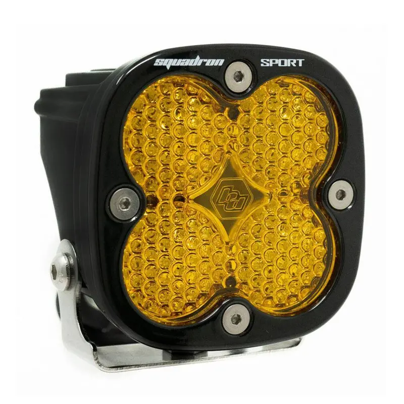 Baja Designs Squadron Sport Amber Work/Scene Led Light Pod With Bracket 3,150 Lm 1