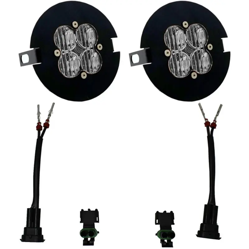 Baja Designs Squadron Sport Clear Fog Light Kit For 2005-2014 Ford/Toyota Trucks 1