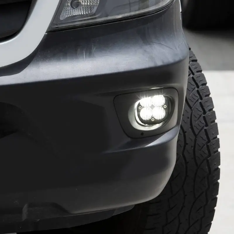 Baja Designs Squadron Sport Clear Fog Light Kit For 2019-2025 Mercedes-Benz Sprinter 2