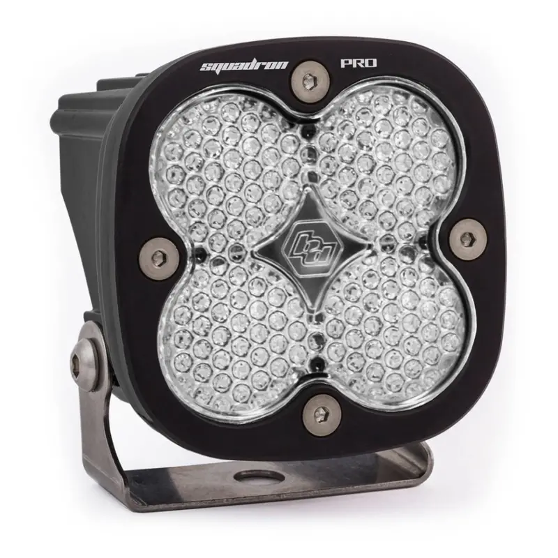 Baja Designs Squadron Sport Clear Work/Scene Led Light Pod With Bracket 3,150 Lm 1