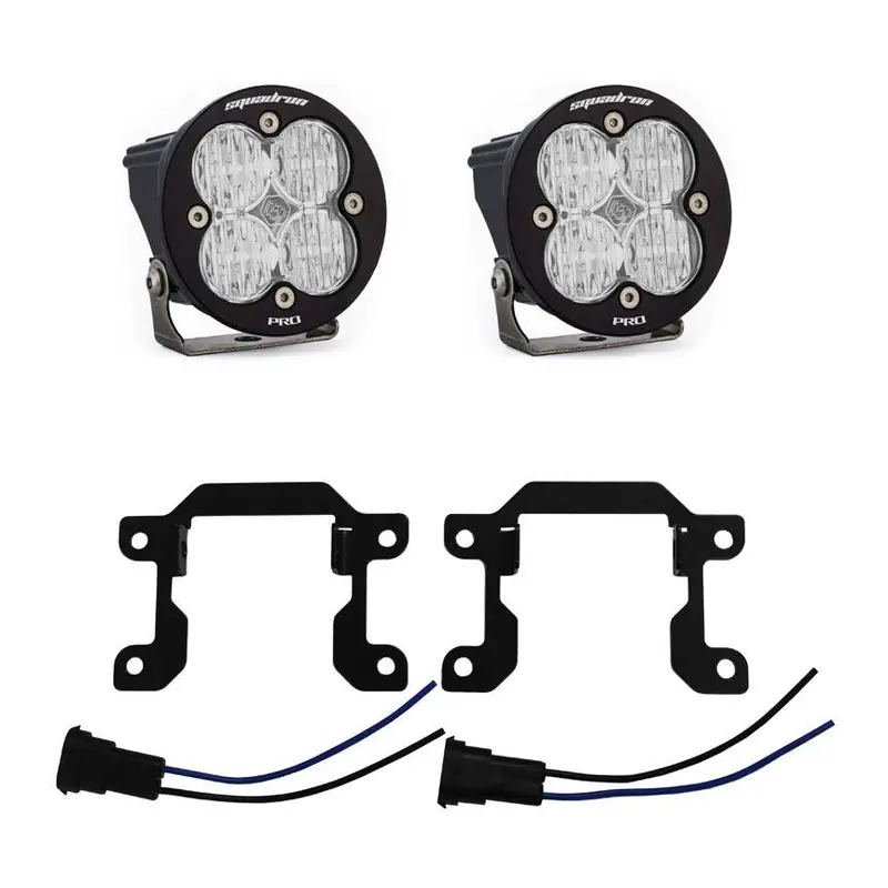 Baja Designs Squadron Sport Fog Pocket Clear Light Kit For 19-22 Ram Big Horn 1