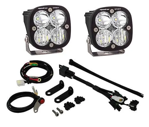 Baja Designs Squadron Sport Frame Mount Light Kit For 11-19 Triumph Tiger 800 1