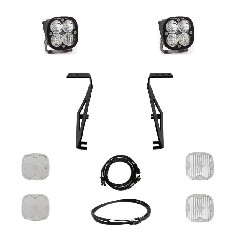 Baja Designs Squadron Sport Led A-Pillar Light Kit For 2021-2025 Ford F-150 Raptor 1