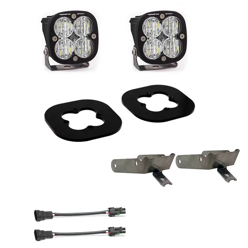 Baja Designs Squadron Sport Led Fog Pocket Light Kit For 11-16 Ford F-250/F-350 1