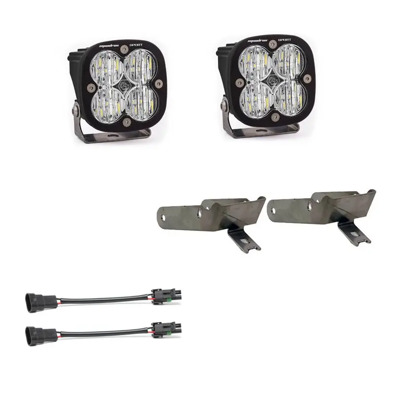 Baja Designs Squadron Sport Led Fog Pocket Light Kit For 99-10 Ford F-250/F-350 1