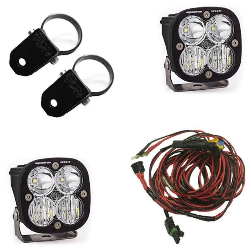 Baja Designs Squadron Sport Led Light 2' A-Pillar Mount Can-Am Commander 1
