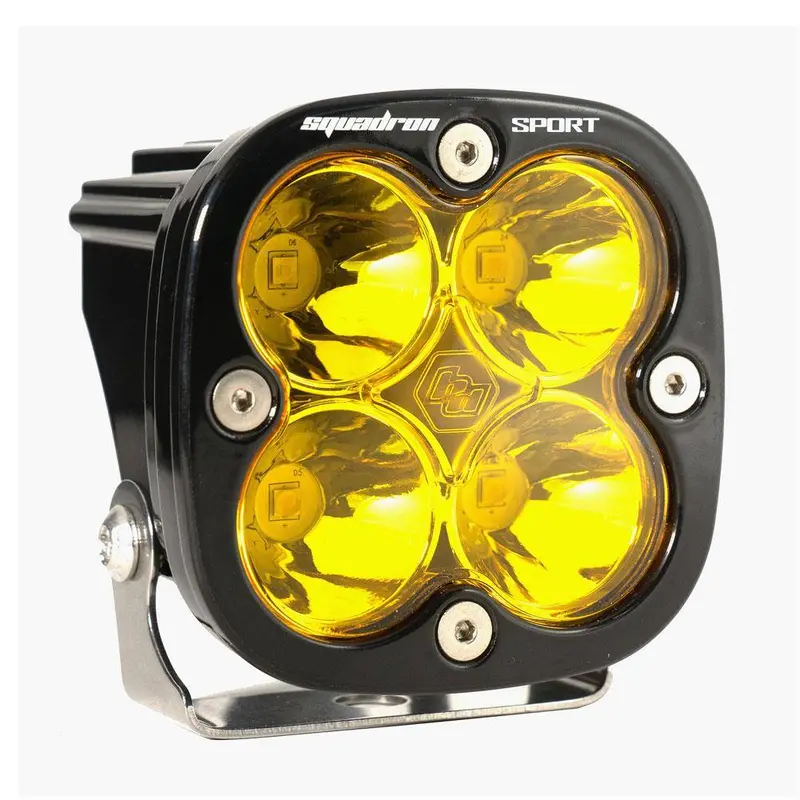 Baja Designs Squadron Sport Led Spot 3162 Lumens Amber Light Pod - Universal 1