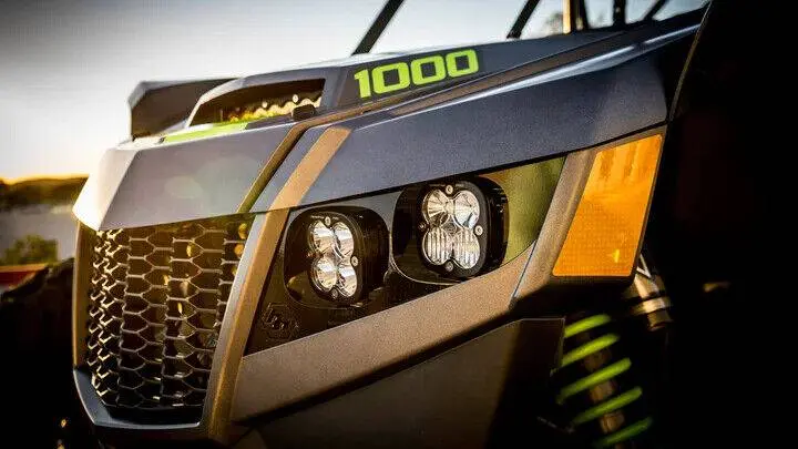 Baja Designs Squadron Unlimited Headlight Kit For Arctic Cat/Textron Wildcat Xx 2