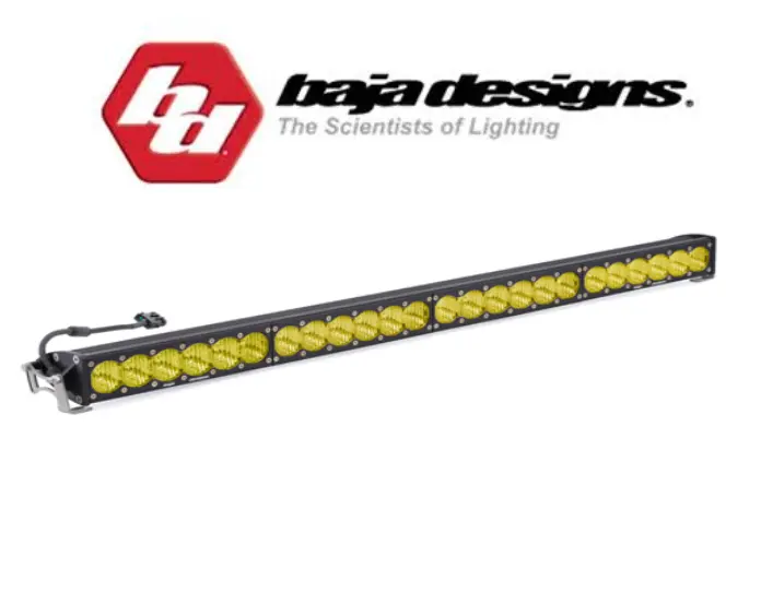 Baja Designs Universal 40" Onx6+ Amber Driving Combo 5000K Led Light Bar 1