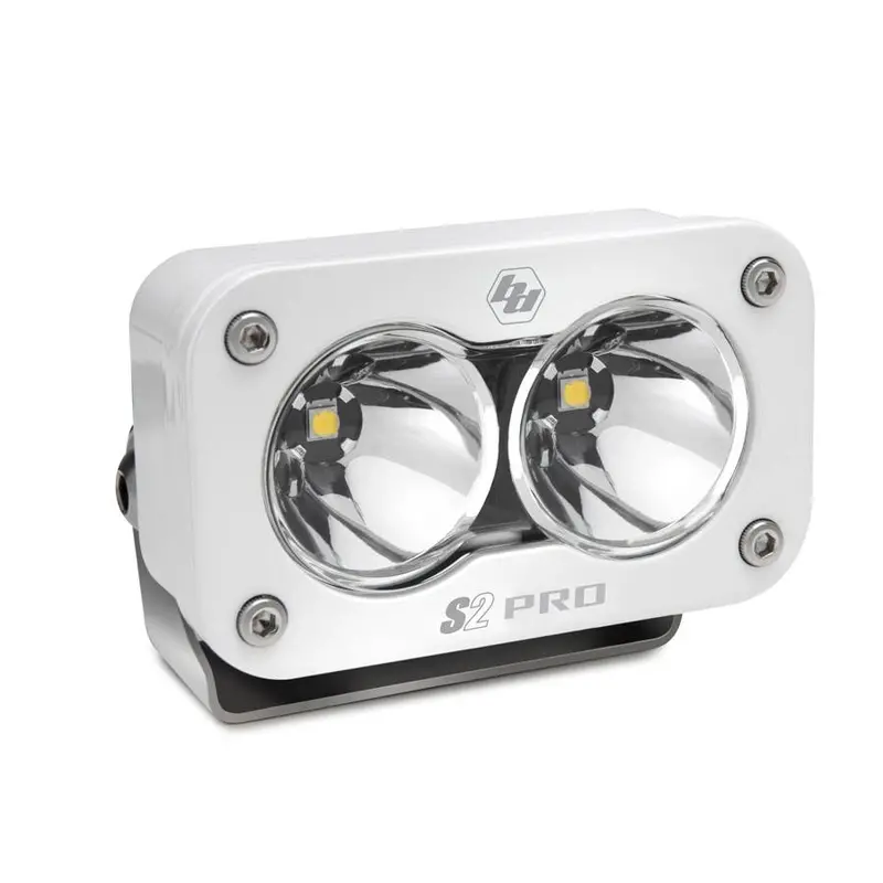 Baja Designs White S2 Pro Clear Spot 5000K Led Auxiliary Light Pod 2,245 Lumens 1