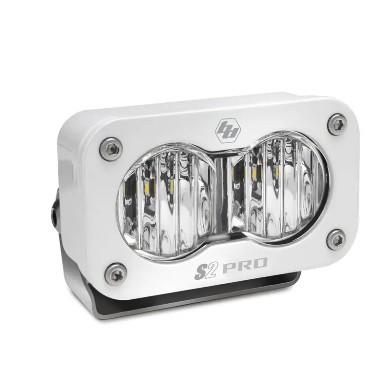 Baja Designs White S2 Pro Clear Wide Cornering 5000K Led Light Pod 2,245 Lumens 1
