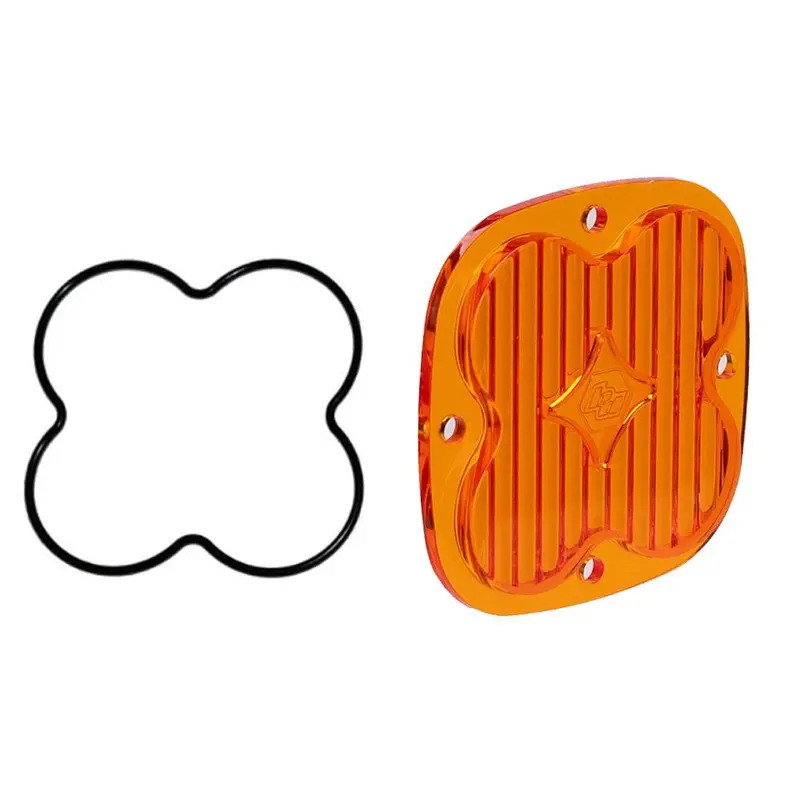 Baja Designs Xl Light Pod Lens Kit - Wide Cornering - Factory Amber - Universal 1