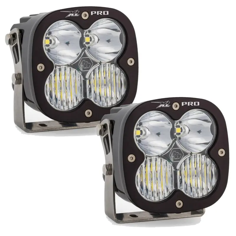 Baja Designs Xl Pro 5000K Clear Driving/Combo Led Light Pods With Rock Guards 2