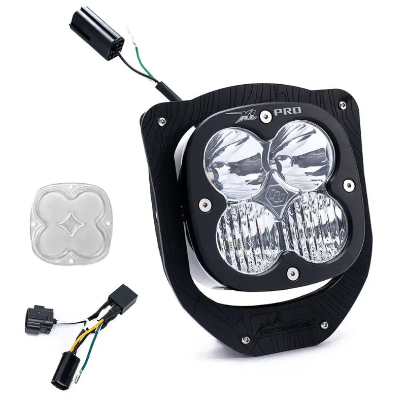 Baja Designs Xl Pro Headlight Kit W/ Hi-Low Harness For 24 Husqvarna Fe350s/Fe35 1