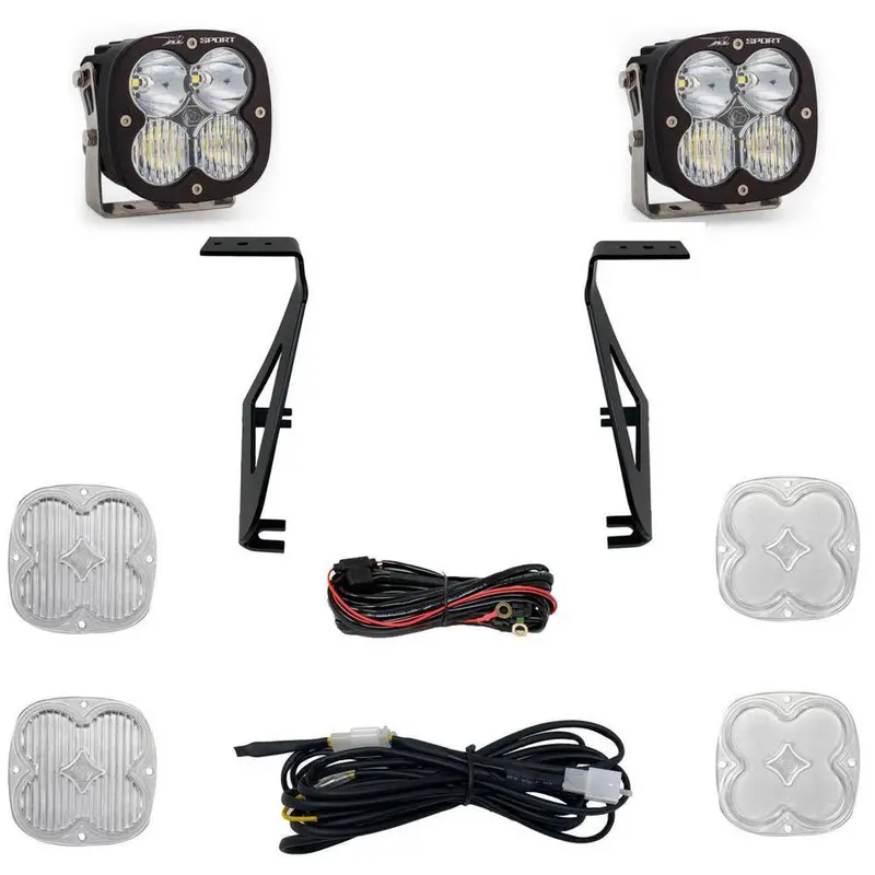 Baja Designs Xl Pro Led A-Pillar Light Kit For 2021-2025 Ford F-150 Raptor 1