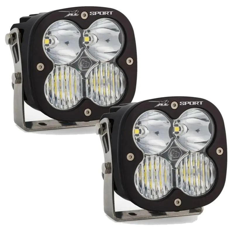 Baja Designs Xl Sport 5000K Clear Driving/Combo Led Light Pods With Rock Guards 2