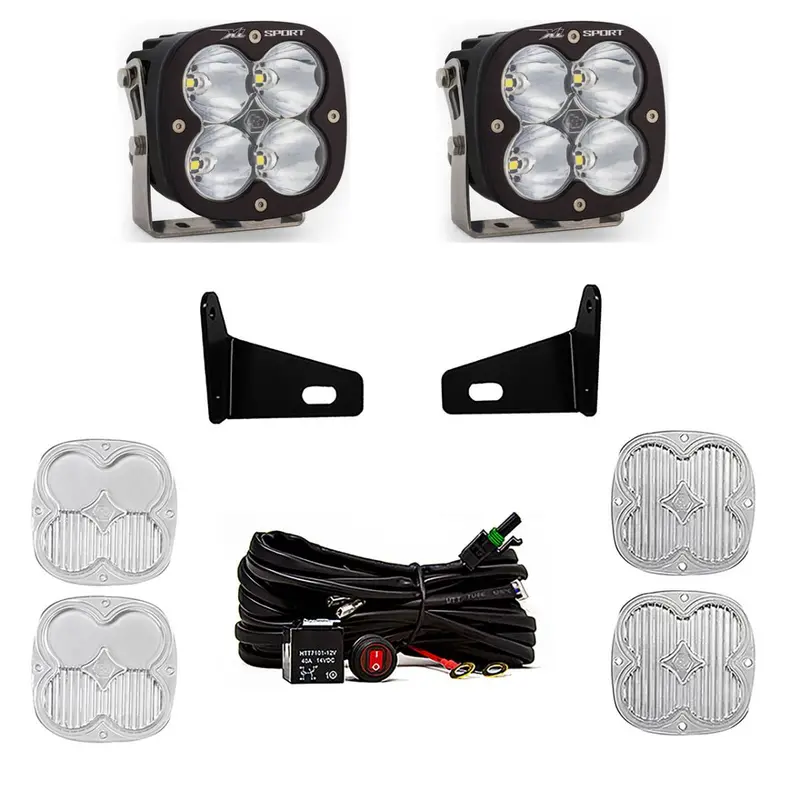 Baja Designs Xl Sport Led A-Pillar Light Kit For 2017-2024 Can-Am Maverick X3 1