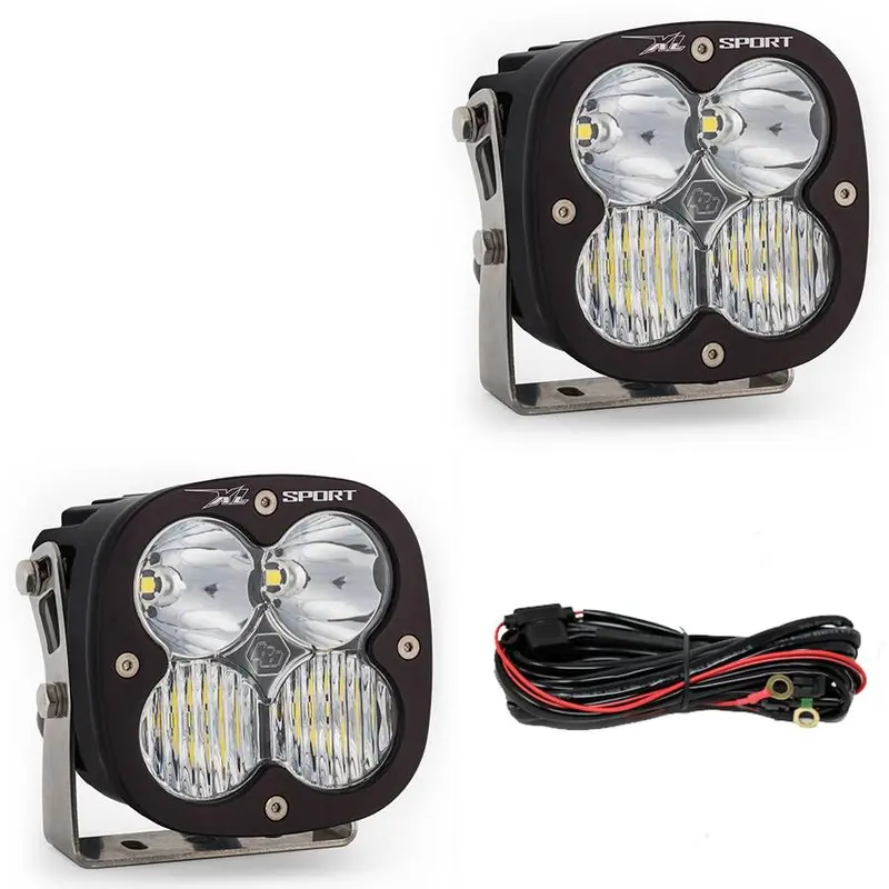 Baja Designs Xl Sport Led Bumper Light Kit For 2018-2025 Jeep Gladiator/Wrangler 1