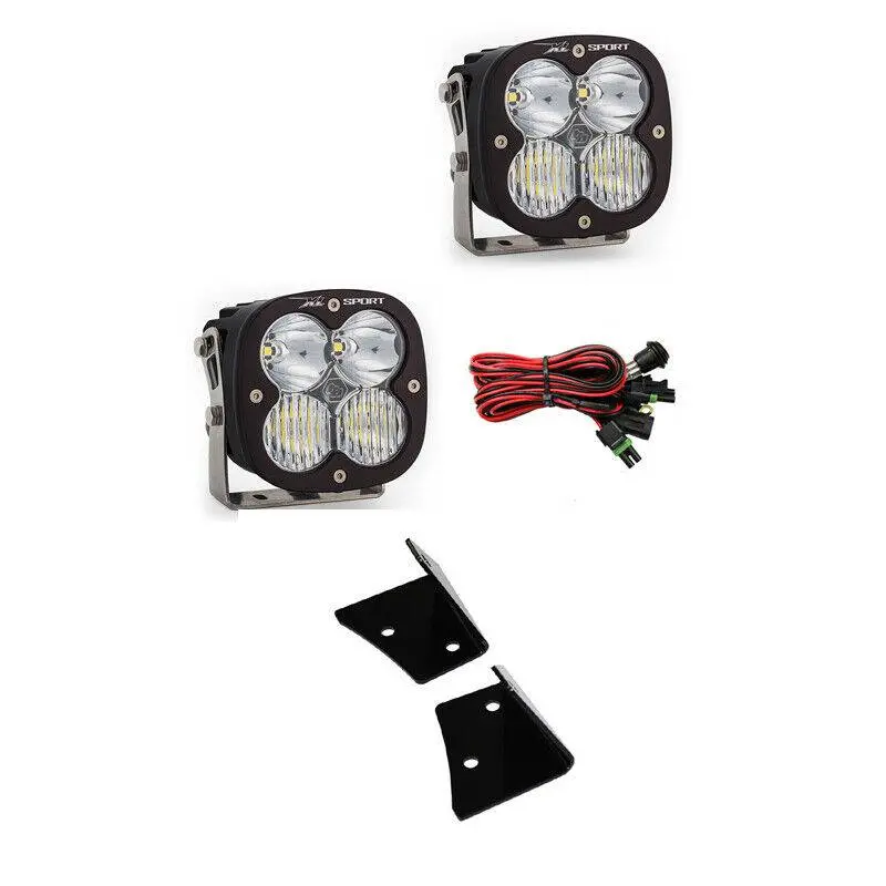 Baja Designs Xl Sport Pair Driving/Combo Led Mount Kit For 07-18 Jeep Wrangler 1