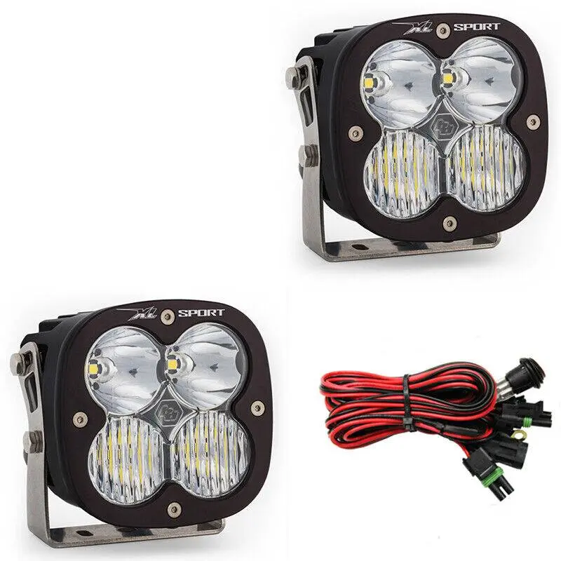 Baja Designs Xl Sport Pair Driving/Combo Led Mount Kit For 07-18 Jeep Wrangler 2