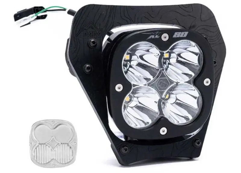 Baja Designs Xl80 Headlight Kit For 2024-2025 Ktm 350 Exc-F/ 350 Xw-F/ 450 Xcf-W Xl80 1