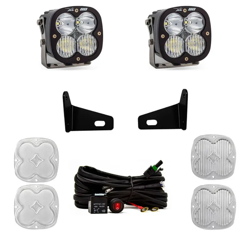 Baja Designs Xl80 Led A-Pillar Light Kit For 2017-2024 Can-Am Maverick X3 1