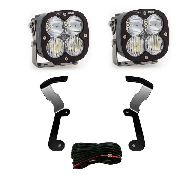 Baja Designs Xl80 Led A-Pillar Light Kit For 2019-2022 Gmc Sierra 1500 1