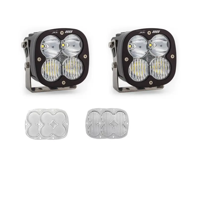 Baja Designs Xl80 Led A-Pillar Light Kit For 2020-2025 Polaris Rzr Pro / 2022-2024 Rzr Turbo R 1