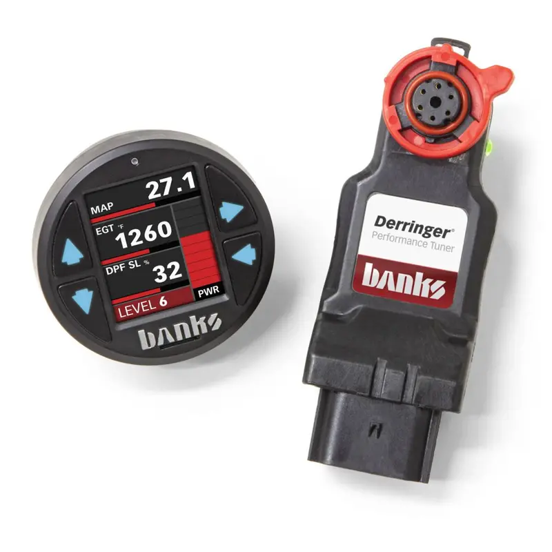 Banks Power Derringer Tuner (Gen2) With Activesafety And Idash 1.8 Super Gauge 2017-19 Chevy/Gmc 2500 6.6L L5p 1