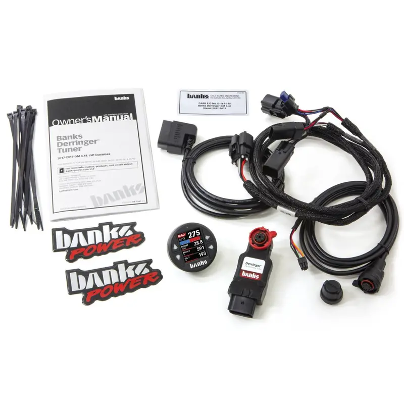 Banks Power Derringer Tuner (Gen2) With Activesafety And Idash 1.8 Super Gauge 2017-19 Chevy/Gmc 2500 6.6L L5p 2