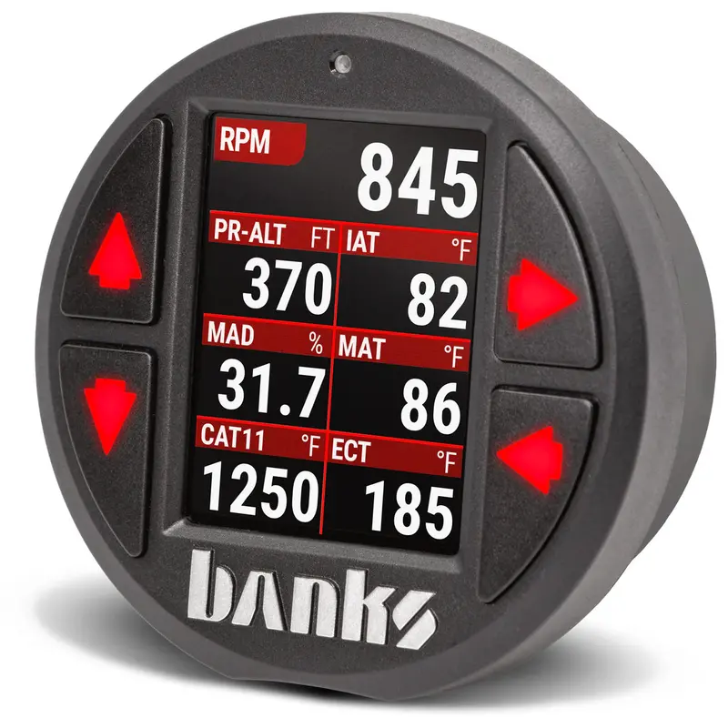 Banks Power Idash Pro Standalone For 1963 Thunderbird / 08-23 Super Duty / 20-24 Sierra 1500-3500 / 11-23 Ram 2500-5500 / 20-23 Yukon/Canyon/Savana Obdii Can Bus Vehicles 1