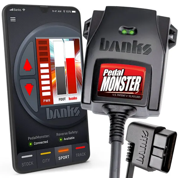 Banks Power Pedal Monster Kit For 2007.5-2019 Silverado/Sierra 2500Hd/3500Hd 6.6L Duramax Diesel (Open Box) 1