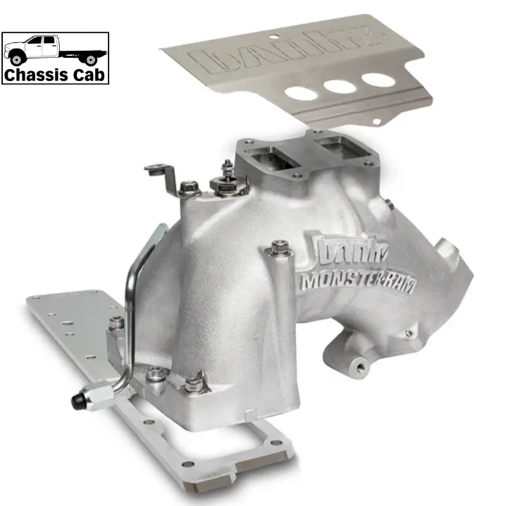Banks Raw Monster-Ram Intake System For 2007.5-2012 Ram 6.7L Cummins (Chassis Cab) 1