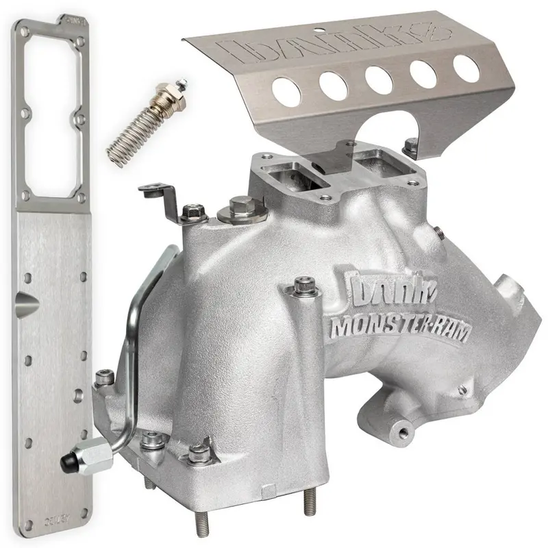 Banks Raw Monster-Ram Intake System W/ Grid Heater Upgrade For 07.5-12 Ram Cummins 1