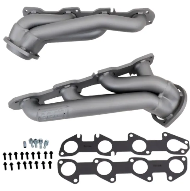 Bbk 1-3/4" Shorty Titanium Ceramic Headers For 09-24 Dodge Charger/Challenger 1