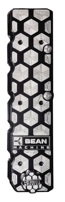 Bean Machine Billet Flat Top Valve Cover Black For 06-18 Dodge 5.9L/6.7L Cummins 1