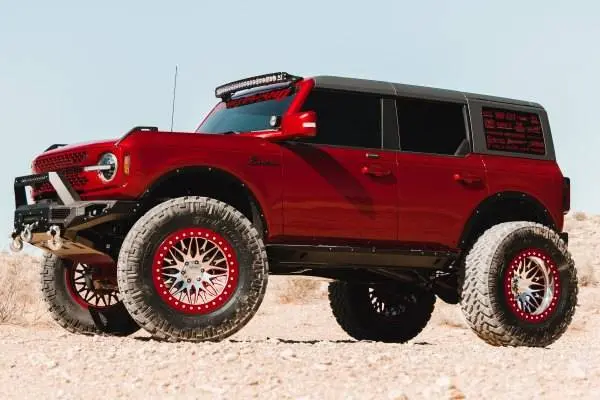 Belltech 4"-7.5" Front And Rear Struts Suspension Lift Kit For 2021-2025 Ford Bronco 1