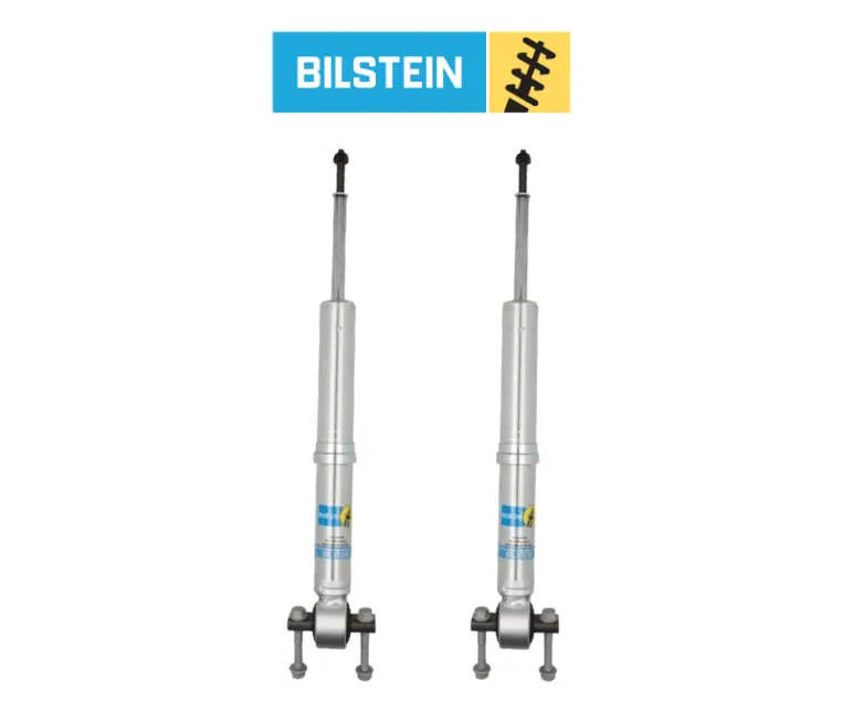 Bilstein 5100 Adjustable Front Shocks W/0-2" Lift For 2015-2020 Ford F-150 4Wd 1