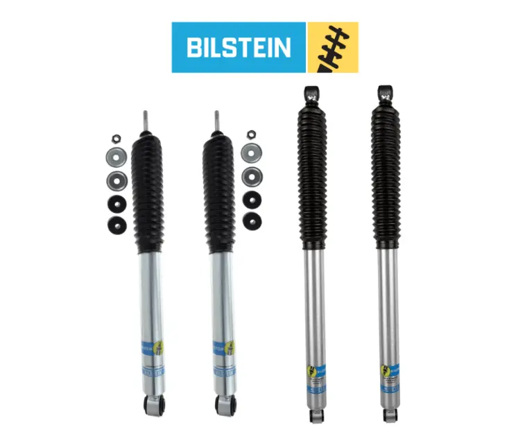 Bilstein 5100 Series Front/Rear Shocks For 2005-2016 Ford F250 F350 W/ 3-4" Lift 1
