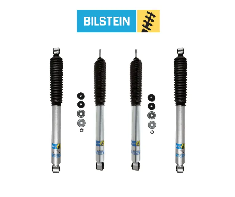 Bilstein B8 5100 Front & Rear Shocks For 94-13 Ram 2500 3500 W/ 0-2.5" Lift 1