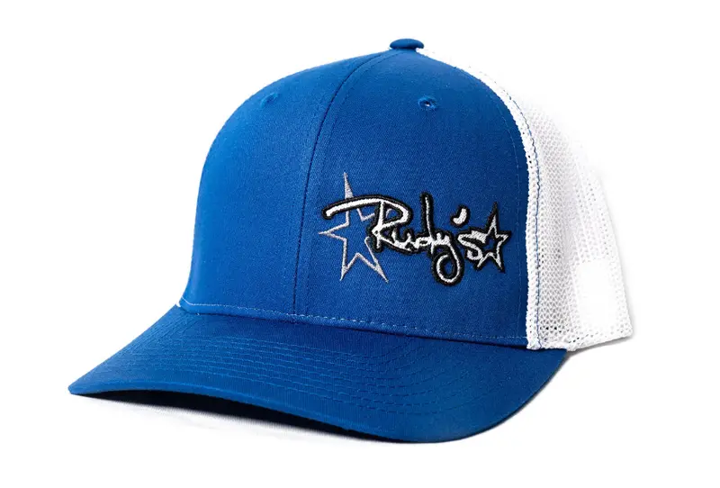 Blue & White Flexfit 1