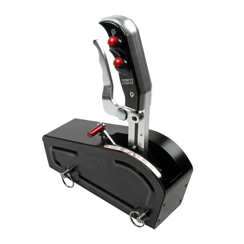 B&M Automatic Gated Shifter Dual Button Magnum Grip Pro Stick 2, 3 & 4 Speed 1