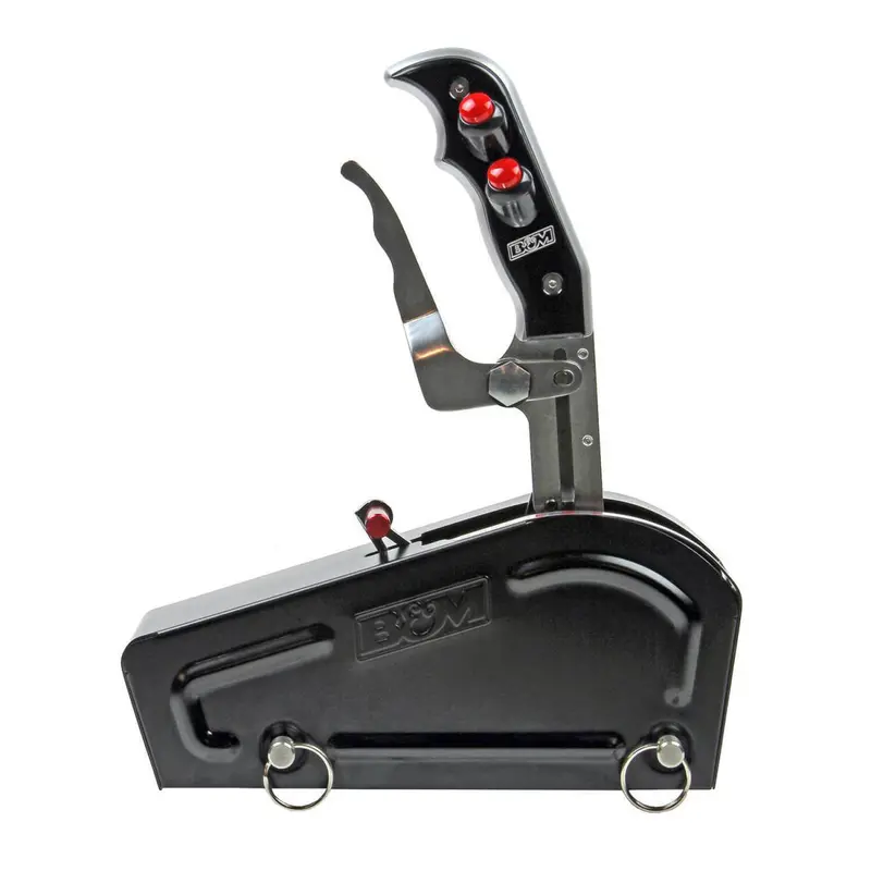 B&M Automatic Gated Shifter Dual Button Magnum Grip Pro Stick 2, 3 & 4 Speed 2