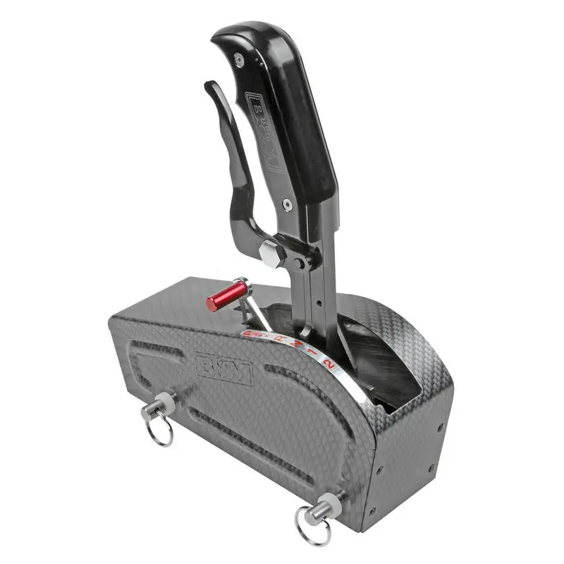 B&M Automatic Gated Shifter Magnum Grip Stealth Pro Stick Universal 3 & 4 Speed 1