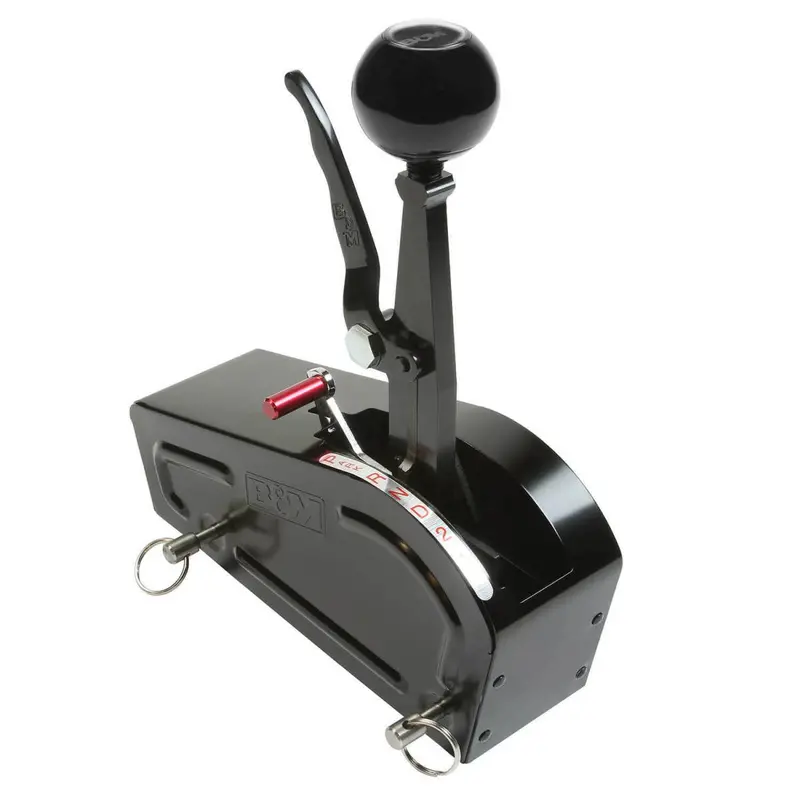 B&M Automatic Gated Shifter Pro Stick Black Universal 2, 3 & 4 Speed Compatible 1