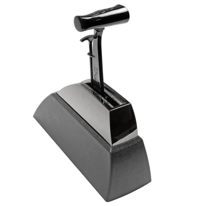 B&M Black Automatic Gated Shifter Z-Gate Universal Fit For 3 Speed Transmissions 1